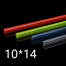 �~�D�SUV��ɫpetg�C��Ӳ��10*14mmˮ���ˮ��͸�� ��10��ˮ��1��