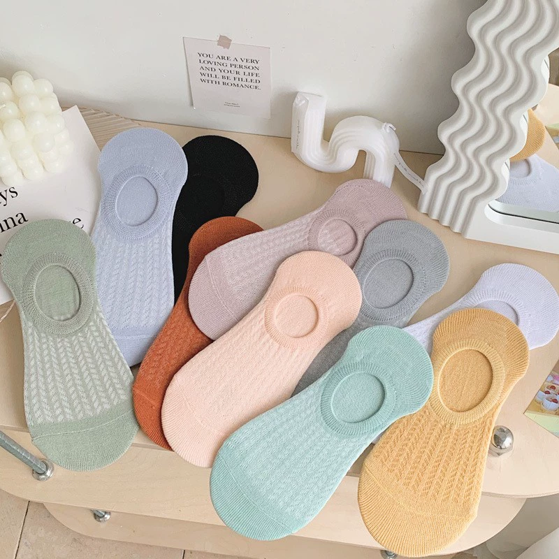 Thin invisible non-slip socks, for teenagers