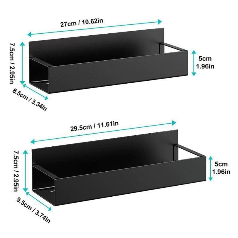 Spice Rack Magnetic Storage Rack No-drill Kitchen from Yomiego
