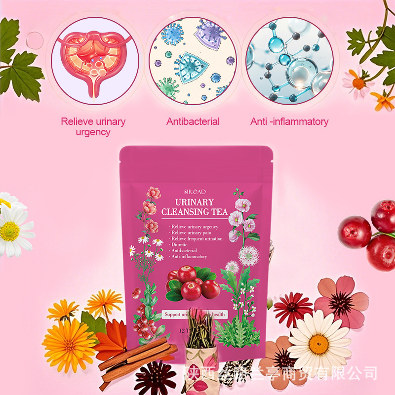 UTI Urinary Tract Tea Bear Fruit Leaf Scented Tea. Hibiscus petals. Nettle leaves. marshmallow root scented tea
