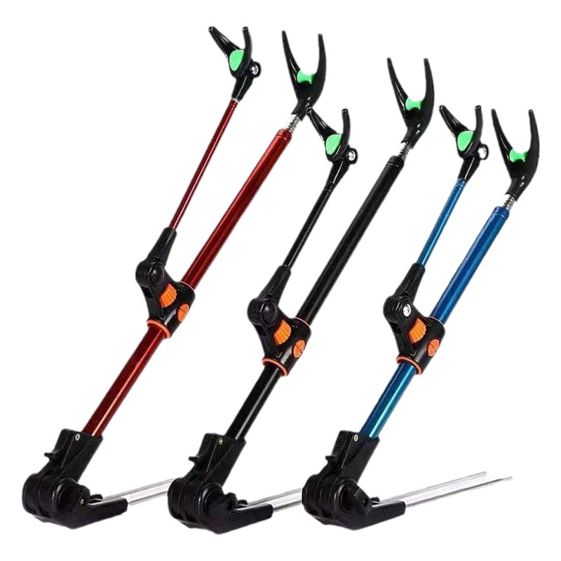 Fishing rod stainless steel turret bracket color dual-purpose rod fishing gear stainless steel fishing rod fine-tuning bracket turret