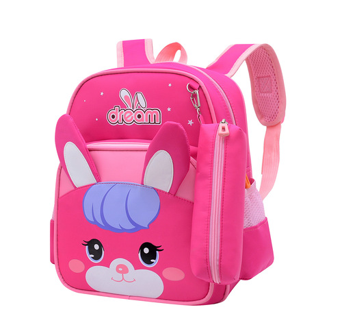 Direct selling foreign trade kindergarten schoolbag 3-9 girls large capacity burden-reducing first grade student bag