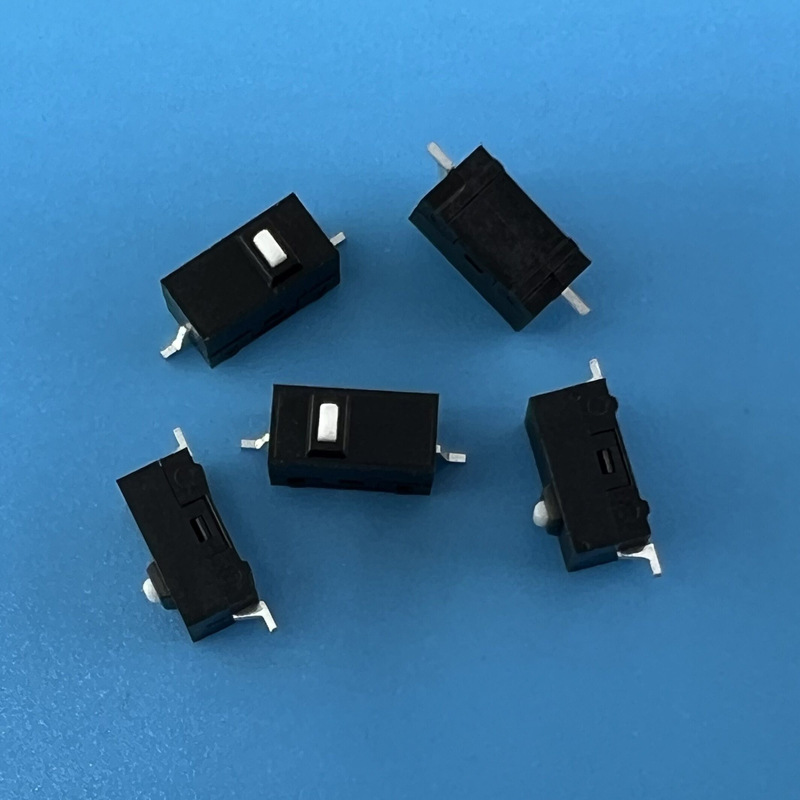 Microswitch 3.5/5.7 High SMT Normally Open Game Controller Fingerprint Lock Mini Two-Pin Blue Lead Microswitch