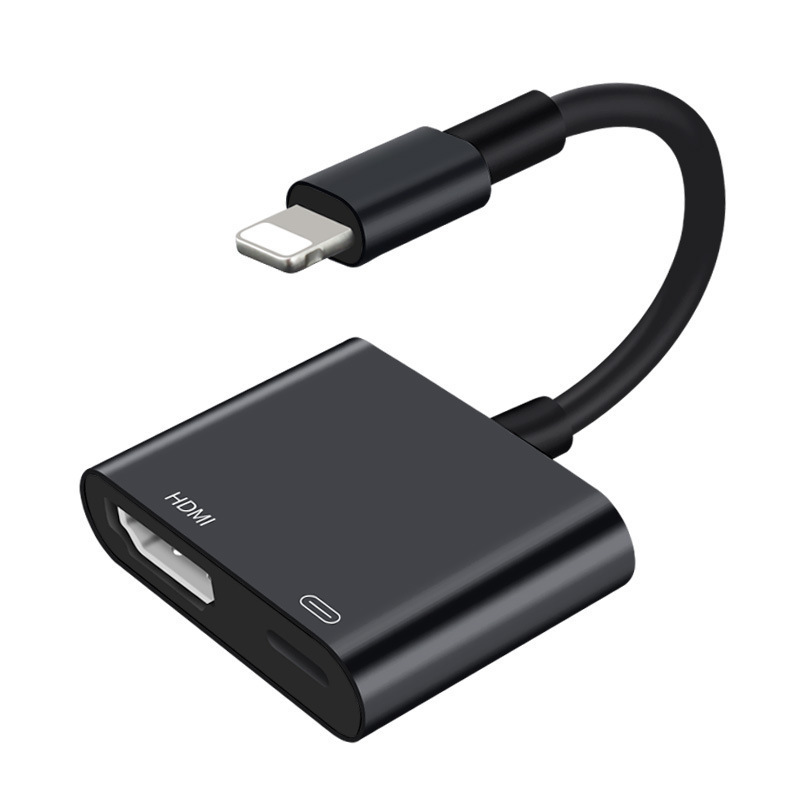 Apple Lightning to HDMI スクリーン投影ケーブル Apple 携帯電話から TV 高解像度ビデオコンバーターに適しています。|undefined
