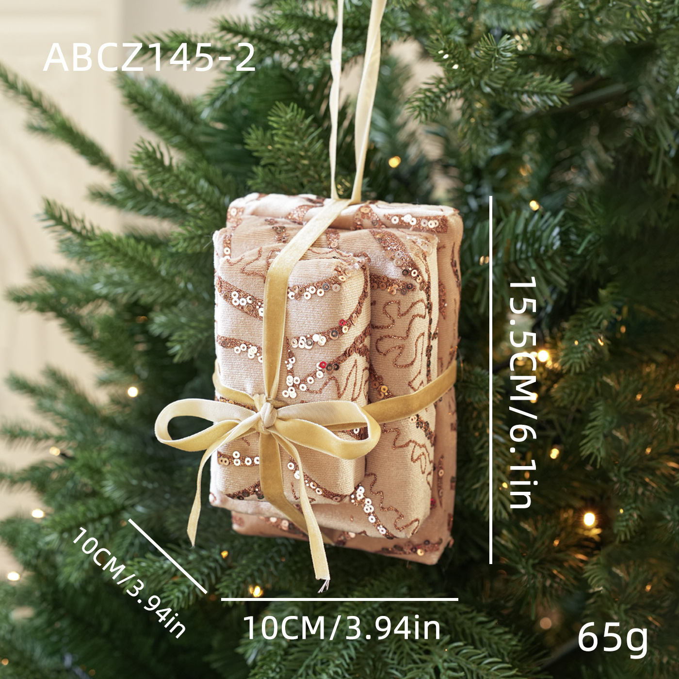 Nueva espuma caja de regalo de Navidad colgante decoración de Navidad decoración de escritorio caja de regalo árbol de Navidad escena de diseño