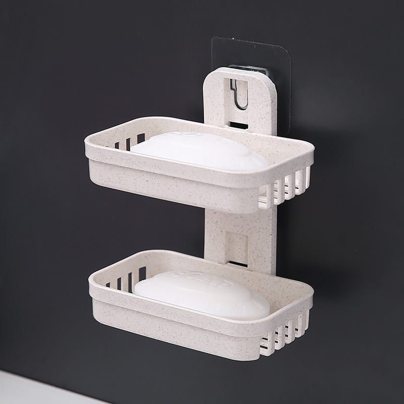Soap holder, double-layer drying rack 10