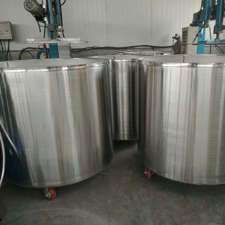 Цилиндр из нержавеющей стали 304, бочка для хранения пищевых продуктов, бочка для смешивания краски 201, съемный цилиндр, доступный на складе