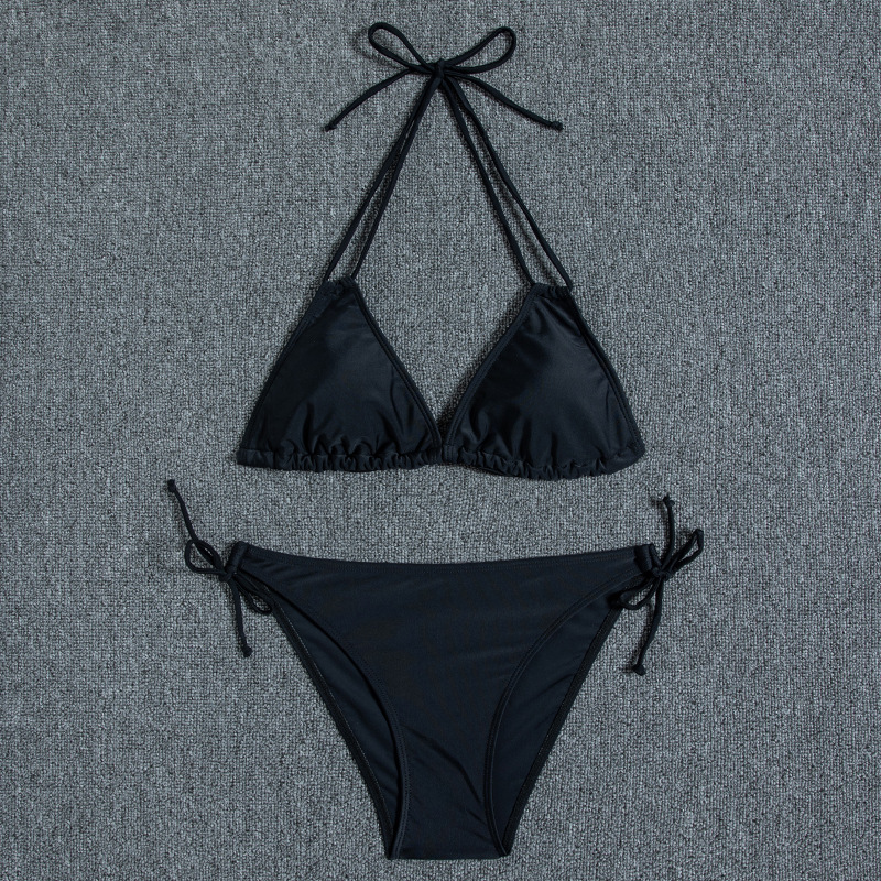 84g Weight Comfort Feel Of Sensation Low Waist Panties Waist Briefs Panties Style Bralette Bra Category Polyester Fabric Type 2 Pieces Set Quantity Swimming Pool, Beach Occasion Comfort Function Ditsy Floral Pattern Triangle Cup Bra Cup Women's Gender Women's Ditsy Floral 2 Pieces Set Bikinis Swimwear 5