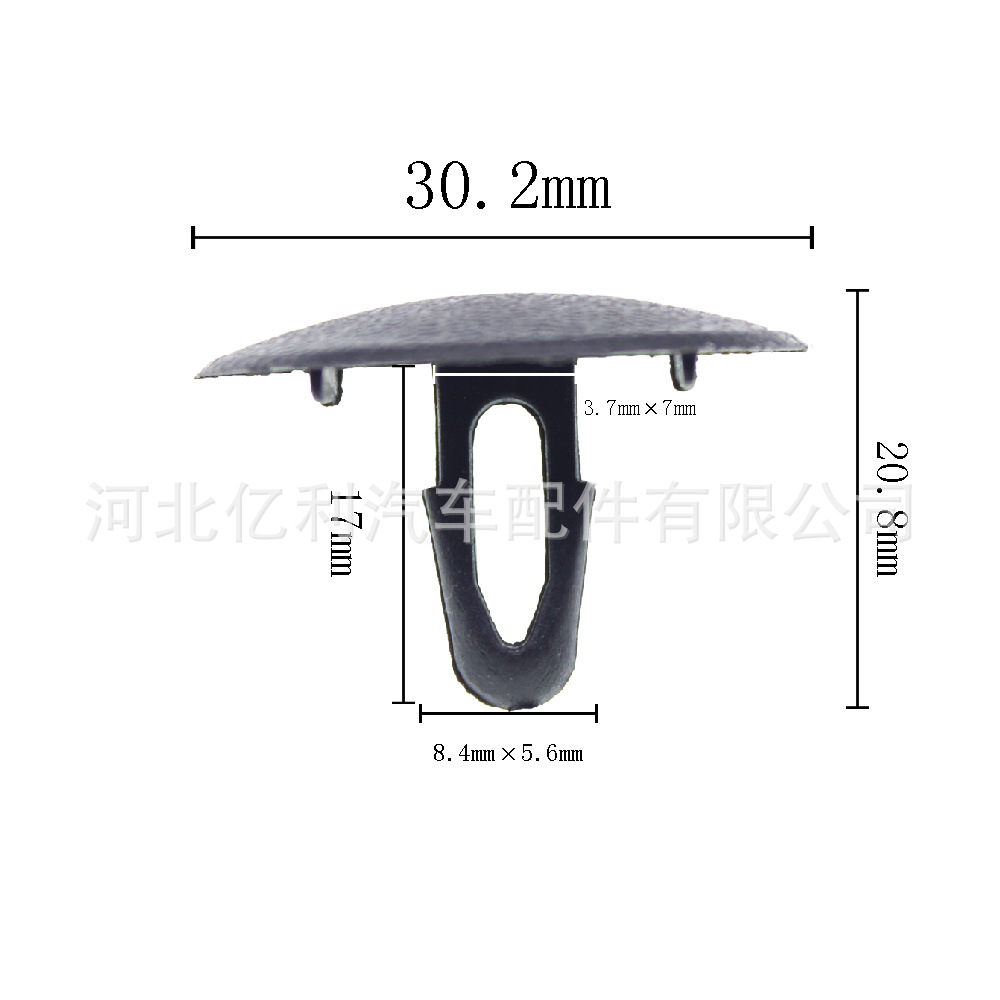 Hebilla de coche, hebilla de techo, hebilla de parachoques, hebilla de panel de puerta, hebilla de revestimiento de paletas, hebilla de plástico, hebilla de nailon