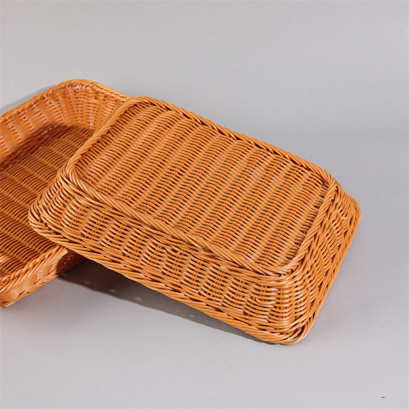 排水バスケット、スーパーマーケットのパン、野菜、果物の生鮮食品収納バスケット、スーパーマーケットの陳列バスケット、バーベキュー蒸しパン収納、ポータブル