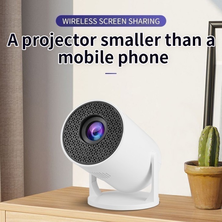 Cross-Border Hy300Mini Projector Wireless Same-Screen 1080P Mini Home Outdoor Portable M5 Projector