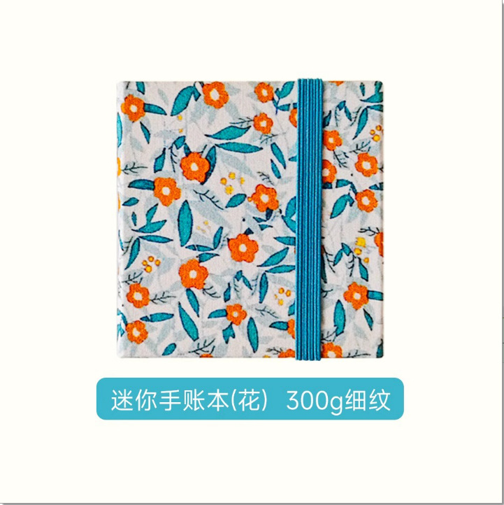 Libro de acuarela de tela de pájaro Feile 300g Libro de cuentas de mano especial de pintura para estudiantes de arte Mini libro de pintura portátil de grano fino