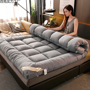 Mattress Thickeneded 10cm Household Foldableing Sleeping Mat Dormitory Soft Mattress Winter Warm Mat Bedding Tatami Protector