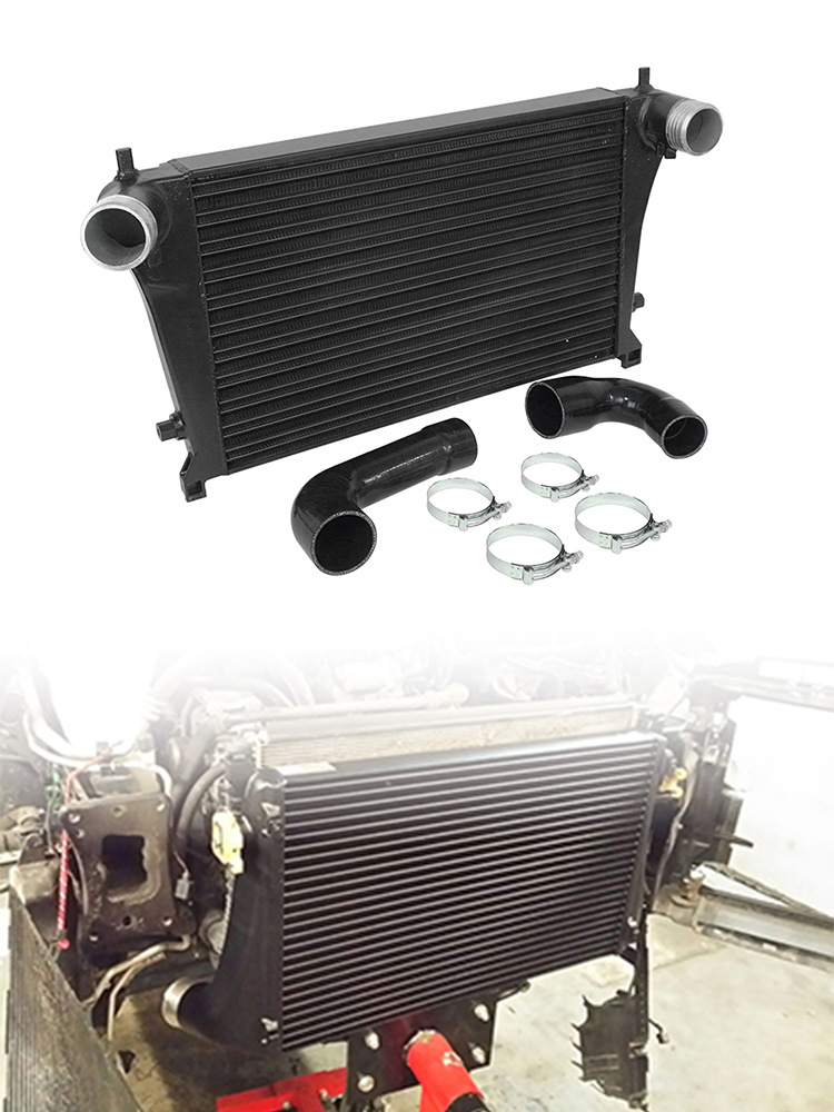 Car turbo modified intake air intercooling radiator cooler suitable for Volkswagen Golf 7 EA888 2.0T