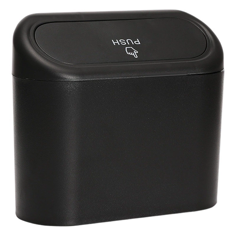 Автомобильное мусорное ведро на двери Боковое подвесное ведро для хранения с крышкой Мини-сумка для хранения Автомобильный многофункциональный ящик для хранения спинки стула