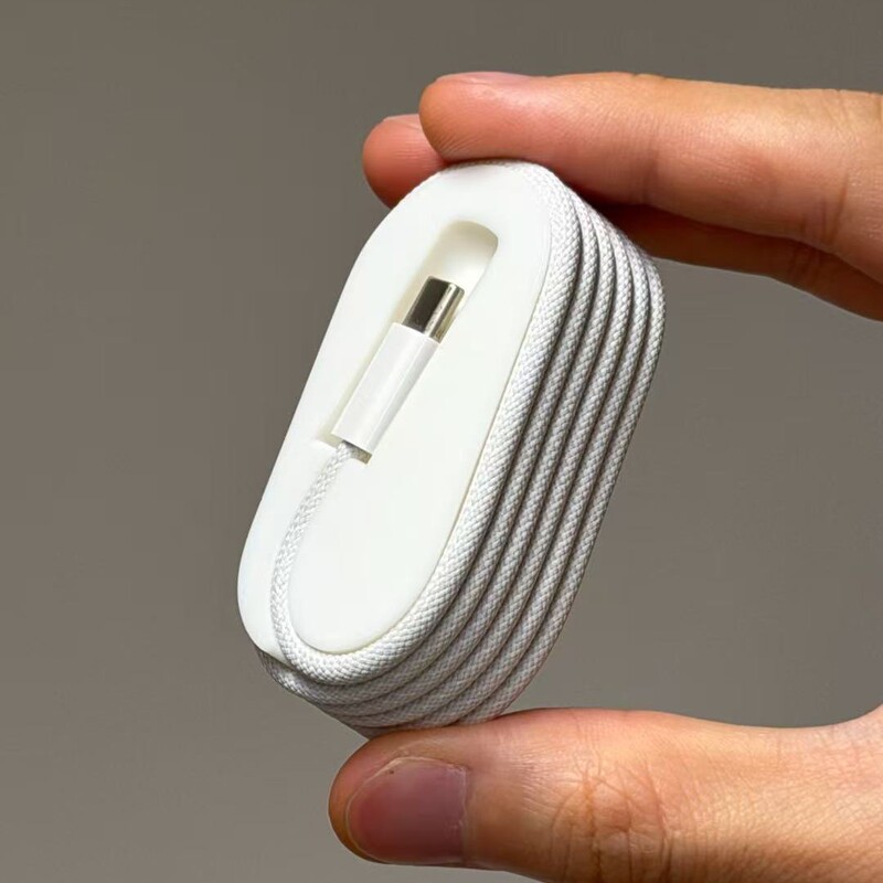 Cross-Border 3D Printed Apple Braided Cable Winder Suitable for Apple 1m C to C Braided Cable, Specially Designed for Obsessive-Compulsive Disorder Sufferers Cross-Border 3D Printed Apple Braided Cable Winder Suitable for Apple 1m C to C Braided Cable, Specially Designed for Obsessive-Compulsive Disorder Sufferers
