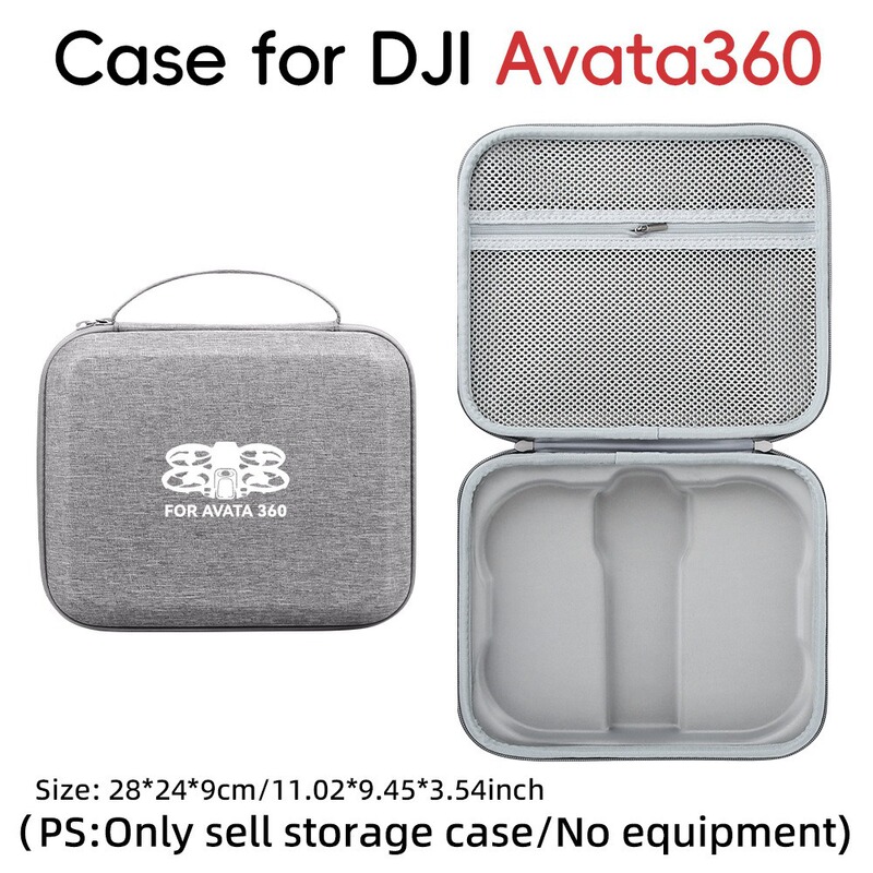 Suitable for Dji Avata360 Storage Bag, Vlog Aerial Photography Drone Protective Box, Portable Hard Shell Bag Accessories Suitable for Dji Avata360 Storage Bag, Vlog Aerial Photography Drone Protective Box, Portable Hard Shell Bag Accessories