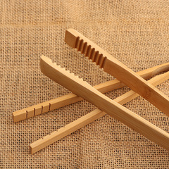Bamboo food tongs wholesale barbecue barbecue pancake baking kitchen bamboo tongs commercial tea tongs food bamboo tweezers