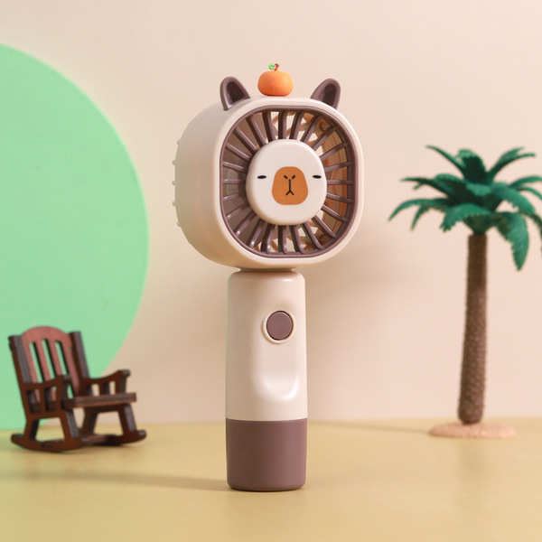 Handheld small lightweight air fan for students for traveling