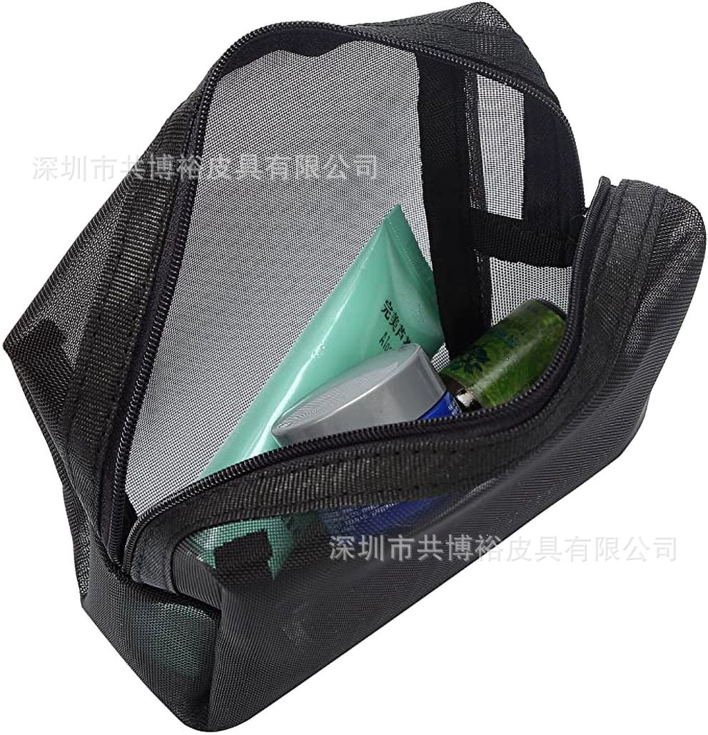 Индивидуальная Сетчатая Сумка косметическая сумка из 3-х частей дорожная Сетчатая Сумка сумка для хранения средств по уходу за кожей кисть для бровей упаковочная сумка Подарочная сумка костюм