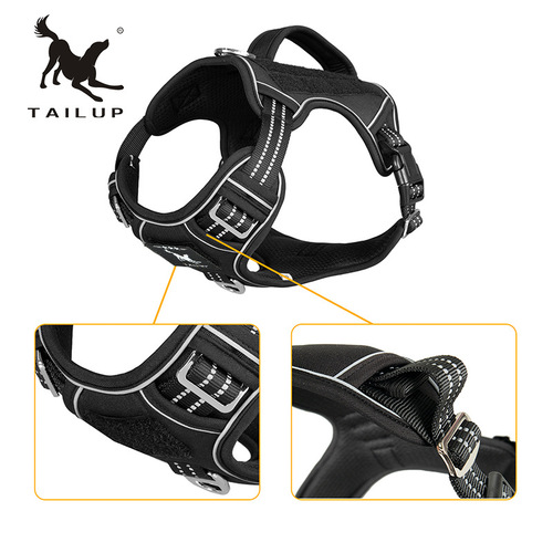 Cross-border exclusive supply of German Shepherd Black-backed Malinois Working Dog Tactical Harness Pet Vest for Search and Rescue Patrol Dogs