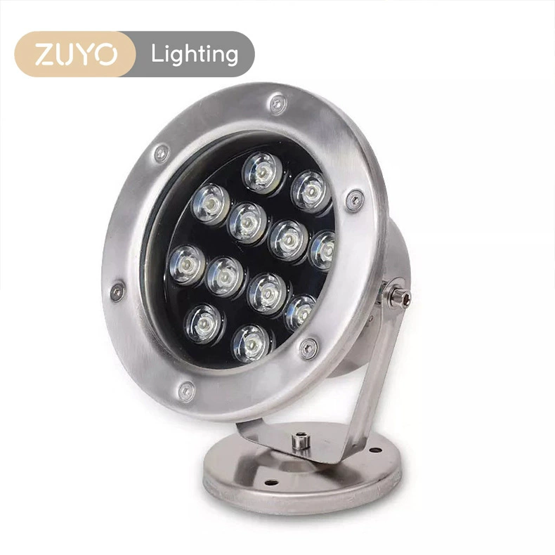 Бассейн LED-водяной фонтан из нержавейки, цветные огни, высокая мощность