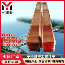 定制T2紫铜止水片 止水铜板 大坝水利水闸工程镀铜复合铜止水带