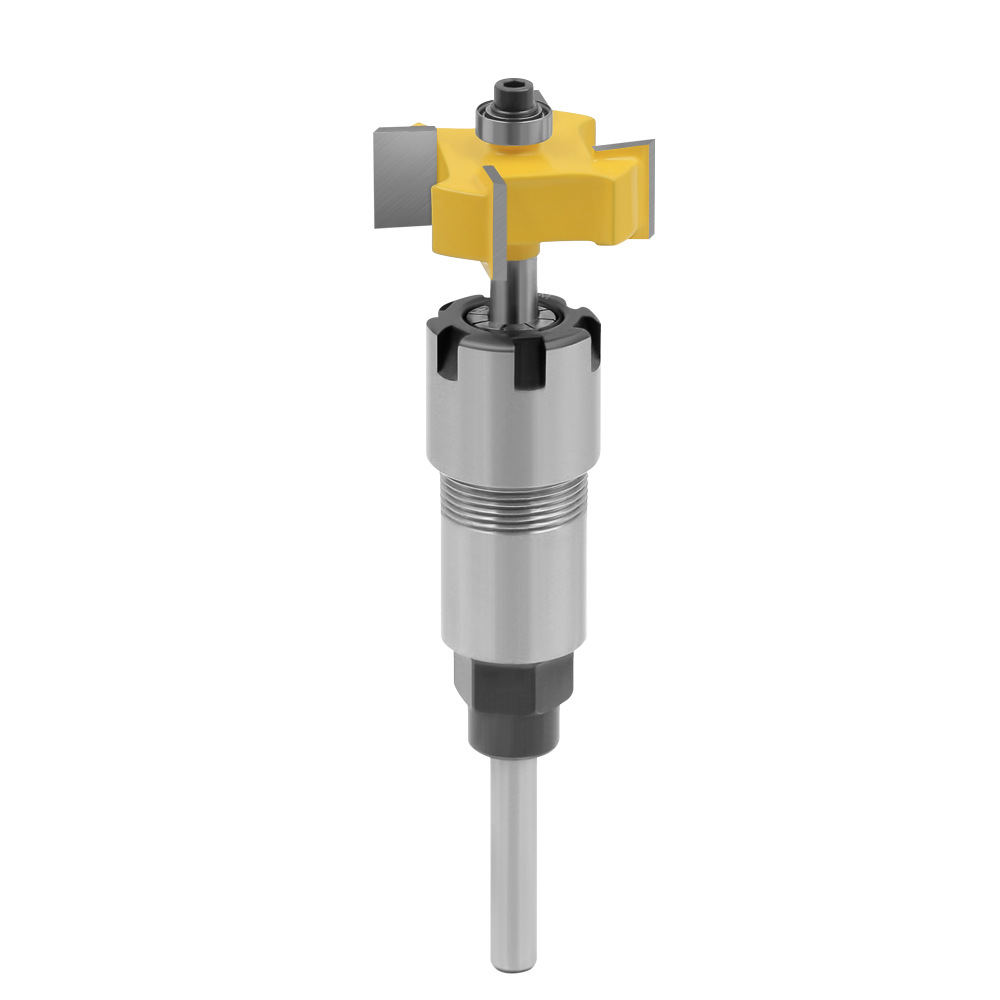 1/4 8mm 1/2 mango cortador de fresado alargó la barra de extensión dispositivo de alargamiento biela máquina de grabado máquina de recorte a la altura que contiene el cilindro