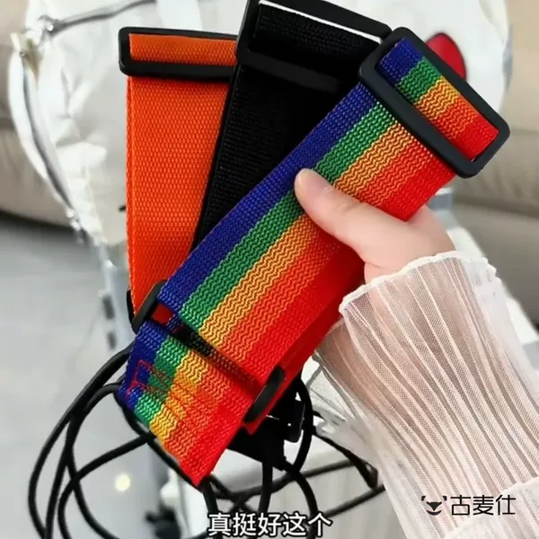 Luggage fixing strap, elastic travel bag strap, elastic cord, luggage bundling strap, luggage packing strap