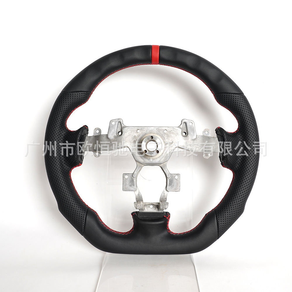 Cross-Border Hot-Selling Product Suitable for Nissan Gt-R 09-16 Models, Full Leather Car Steering Wheel Modification and Upgrade Parts