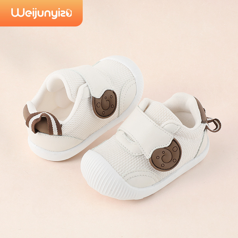 Zapatos infantiles para bebés varones primavera y otoño zapatos para bebés con suela suave antideslizante 0 - 1 - 3 años zapatos para bebés hembras zapatos de otoño