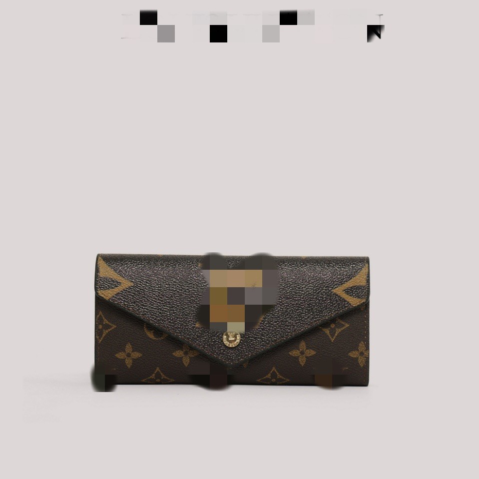 Uniseks Monogram Sikkə Qabı və Kart Tutucusu, Geniş Tutumlu