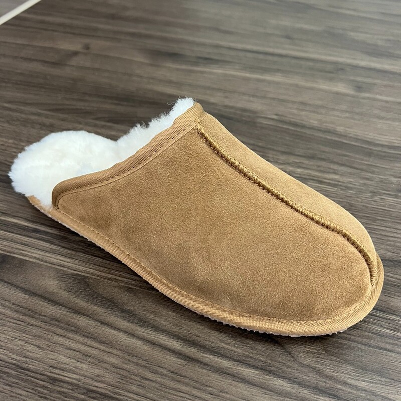 Factory Direct Supply Men's Genuine Leather Wool Slippers Thickened Sheep Shear Fur All-In-One Slippers Factory Direct Supply Men's Genuine Leather Wool Slippers Thickened Sheep Shear Fur All-In-One Slippers