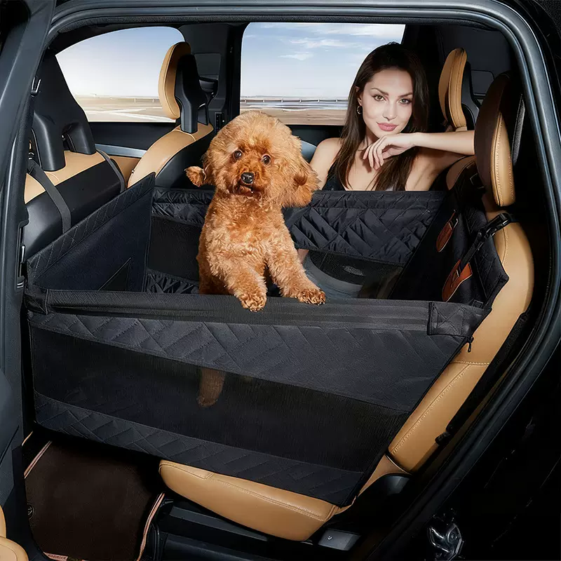 宠物车载窝中大型犬狗猫车载狗窝后座狗窝防脏宠物垫车载宠物窝