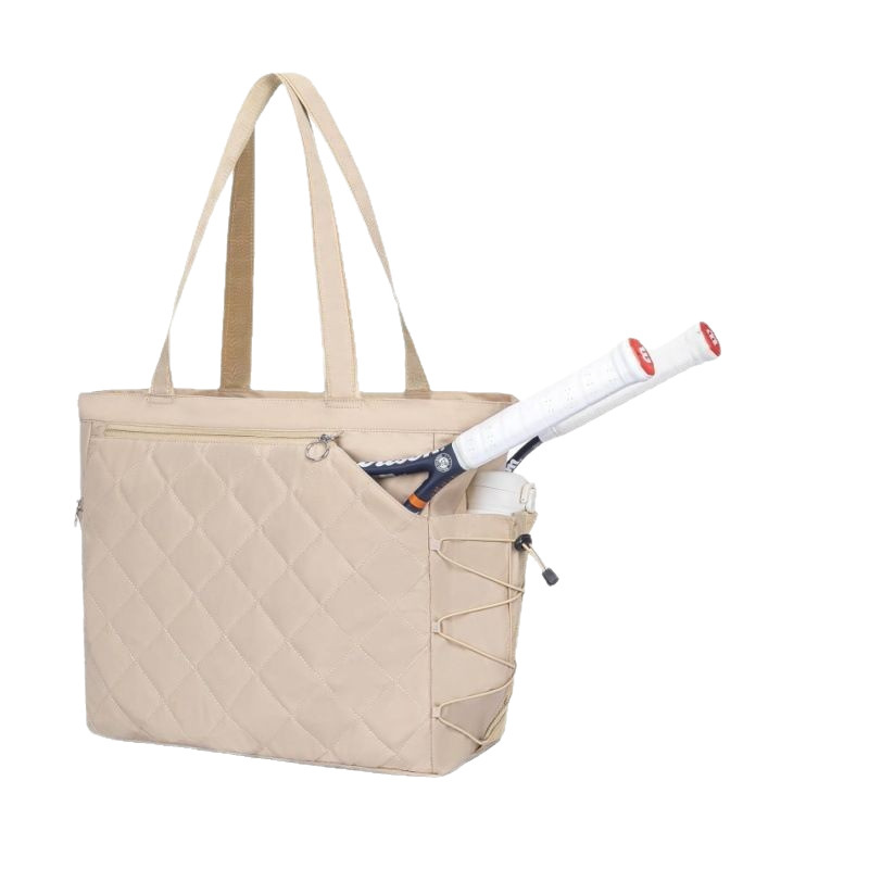 Bolso de tenis transfronterizo con compartimento para zapatos, bola pick acolchada de gran tamaño, impermeable y ligera, adecuada para hombres y mujeres