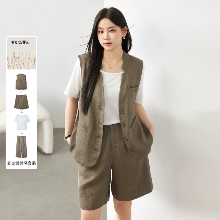 Великое шоу большого размера женская ретро-литературная сосна свободная дышащая ленивая ветерка