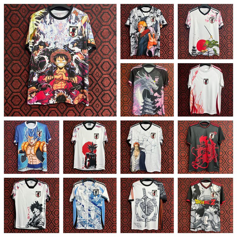 Japanese Series Special Football Jerseys Anime Football Shirts Special Edition Football Tops New Anime Style Japanese Series Special Football Jerseys Anime Football Shirts Special Edition Football Tops New Anime Style