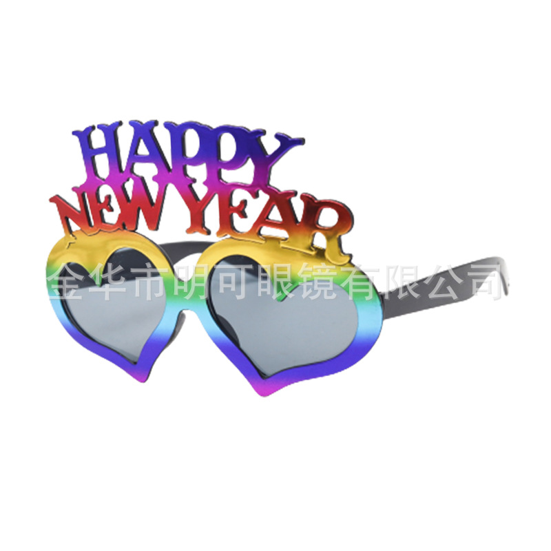 Lentes de Sol Decorativos para Fiesta de Año Nuevo en ABS