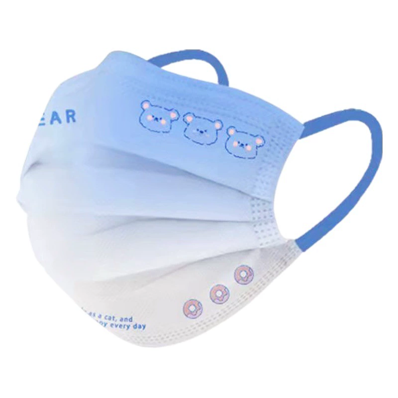 Маленькая Маска для животных новые высококачественные входы Adult Net красная независимая упаковка детская маска градиентный цвет 3D трехмерный