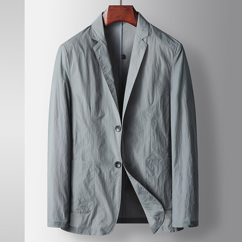 Casual Suit Jacket, Breathable Suit Jacket, Men's Summer Single-Layer Thin Top, New Business Casual Suit Jacket Casual Suit Jacket, Breathable Suit Jacket, Men's Summer Single-Layer Thin Top, New Business Casual Suit Jacket