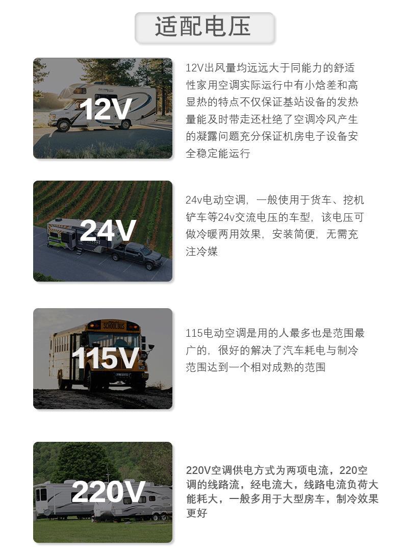 Factory wholesale car air conditioning all-in-one machine 12v24v electric vortex refrigeration suitable for RV truck dining car, etc.