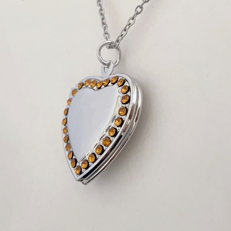 A63-16-38 colgante amarillo + Cadena de acero de titanio