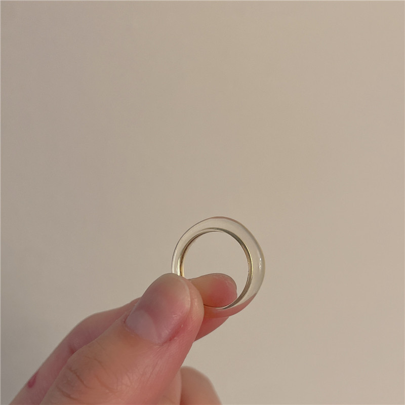 7g Weight Rings Classification One Size Ring Size 1 Piece Quantity Casual Occasion Acrylic Material Geometric, Flower Pattern All Seasons Season Women's Gender Cute, Modern Style, Sweet Style 1 Piece Cute Modern Style Sweet Geometric Flower Acrylic Women's Rings 13