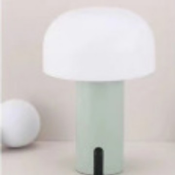 Lámpara LED portátil creativa con forma de hongo, lámpara de mesa decorativa, lámpara de noche recargable por USB con control táctil.