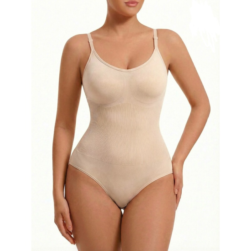 Cross-Border Hot-Selling Product: Large Backless Waist-Shaping and Tummy-Tucking Seamless Camisole Shapewear, Seamless Body Shaper, Shapewear Bodysuit Cross-Border Hot-Selling Product: Large Backless Waist-Shaping and Tummy-Tucking Seamless Camisole Shapewear, Seamless Body Shaper, Shapewear Bodysuit
