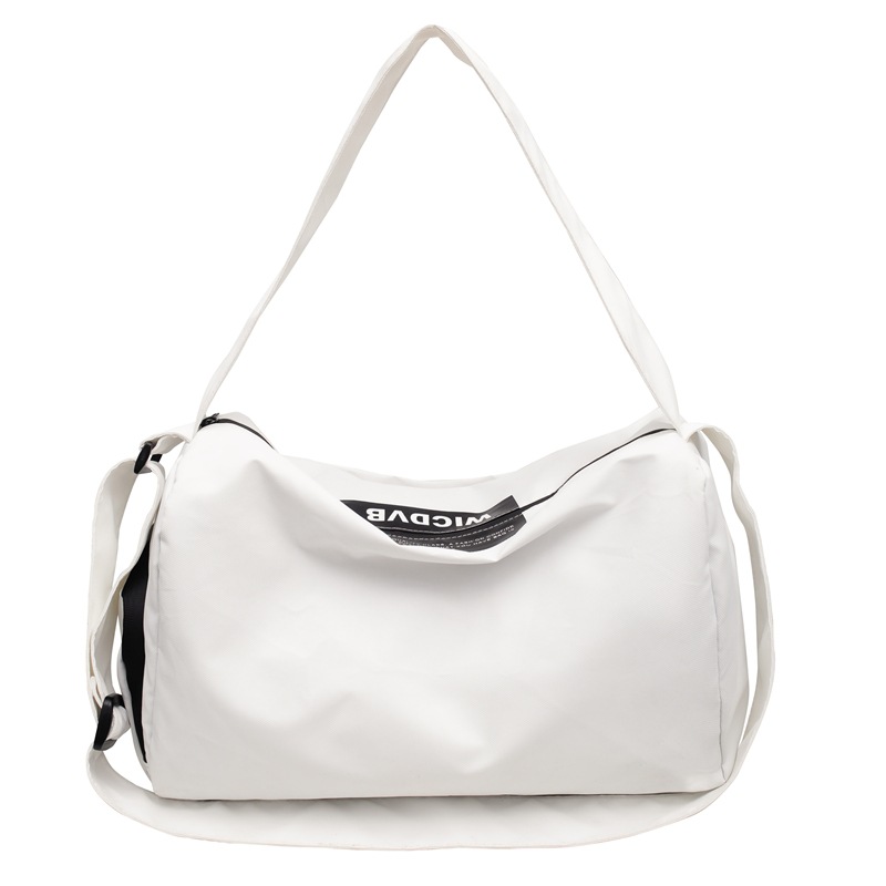 Bolsa de mensajero de un solo hombro separada en seco y húmedo, bolsa de viaje de gran capacidad, versión coreana, bolsa grande súper fresca y duradera, bolsa de almacenamiento de bolsa de fitness