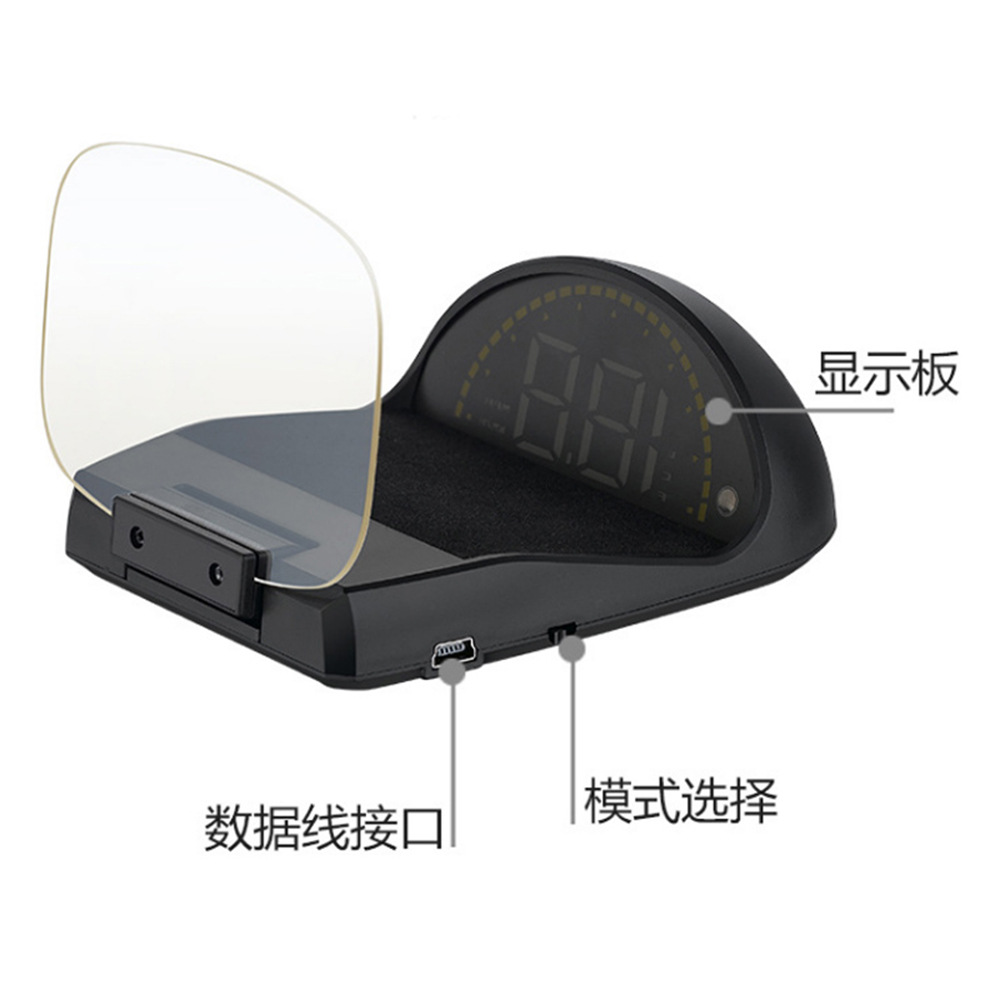 Hud Head-Up Display Gps Car Speedometer Projector Modified Obd Dual-Mode Digital Car Display Screen C700S