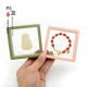 Suspension jewelry rack transparent display box acrylic display rack necklace rack jade jewelry display props