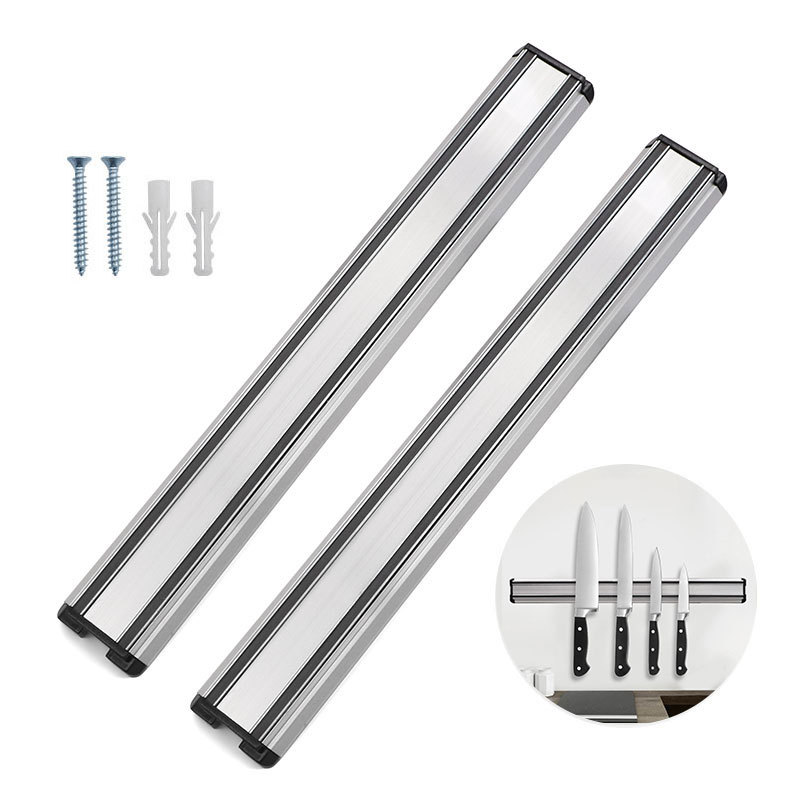 Potente fábrica cocina rack magnético cuchillo titular montado en la pared magnético cuchillo titular de la cocina cuchillo titular