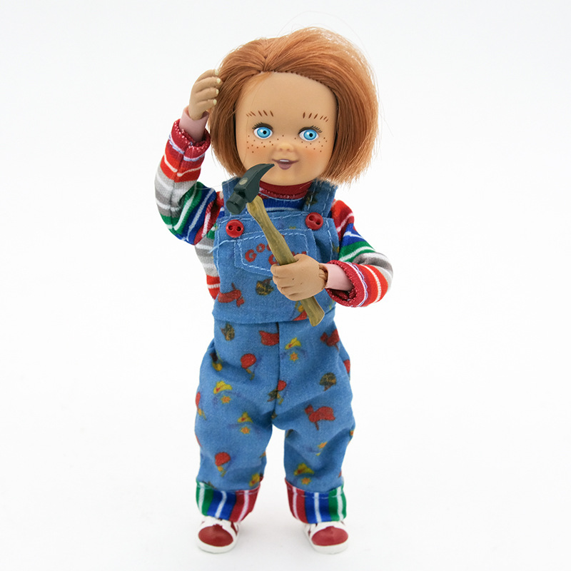 Ghost Baby Resurrection NECA Hand Blu-ray Edición limitada de tela de trasplante de cabello Chucky Chaqi Doll Model Toy Adornos